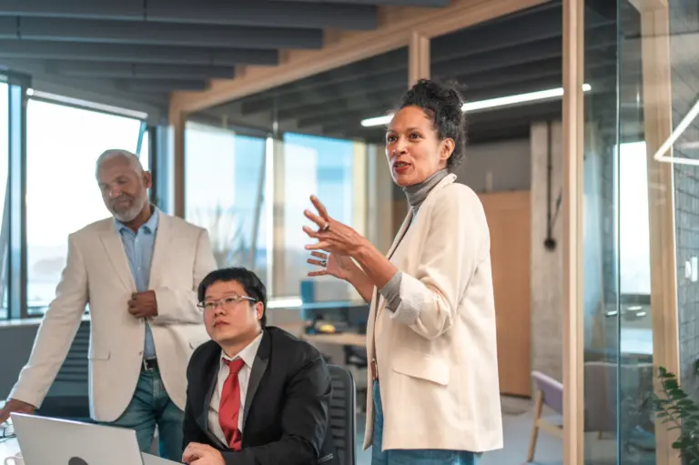 Leader reskilling because business knowledge and cultural understanding are an asset